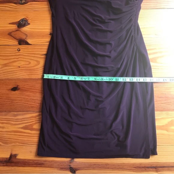 Lauren Ralph Lauren Purple Eggplant Bodycon Dress, EUC, 6 - Picture 8 of 13